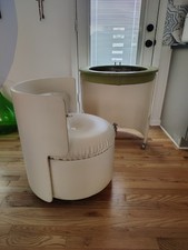 1970s Luigi Massoni for Poltrona Frau Modular 'Dilly Dally' Vanity and Chair picture