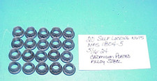 20 New Steel 12 Point Nuts 5/16-24 Self Locking Military Fasteners NAS1804-5 picture
