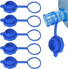 5 Pcs Reusable 5 Gallon Water Jug Caps Leak Proof Bottle Lids 55mm Water Bottles picture