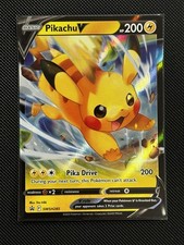 Pikachu V SWSH: Sword & Shield Promo Cards SWSH285 Holo NM picture