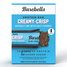 Barebells Protein Bars, Creamy Crisp, 20g High Protein, 1.9oz, 4 Count picture