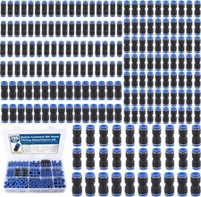 200PCS Conectores Neumáticos Push to Connect 1/8 1/4 5/16 3/8 1/2