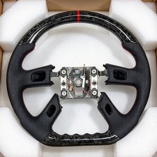 Forged carbon fiber steering wheel Fit For  Hummer H2 Gmc Yukon silverado 03-07 picture