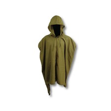 German Style Poncho, Hooded Heavy Weight Cotton Outdoor Coat picture