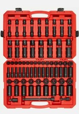 Tekton 1/2 Inch Drive 6-Point Impact Socket Set, 87-Piece (5/16-1-1/4 In, 8-32 M picture
