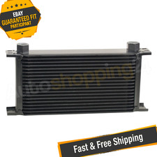 Derale 51978 19 Row Series 10000 Stack Plate Cooler, -10AN O-Ring Female picture