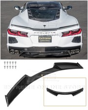 Z06 Visible PAINTED CARBON FLASH Rear Ducktail Wing Spoiler 20-Up Corvette C8 picture