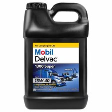 Mobil 122493 Engine Oil, 2.5 Gal, Synthetic Blend picture