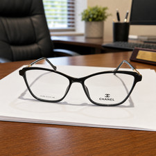 Chanel Black & Gold Rectangular Frame (Authentic) 51,17,145, Stretchable picture