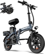 URLIFE F1L 14'' FoldingElectric Bike for Adult City Ebike 500W 20MPH 3 Speed USA picture