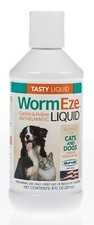 WormEze Liquid 8 oz Cats Dogs Wormer Durvet picture