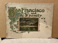 Vintage 1904 San Francisco and Vicinity Photo History Softcover Book picture