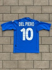 Italy 2000/02 Original Home Shirt Del Piero #10 Size L picture