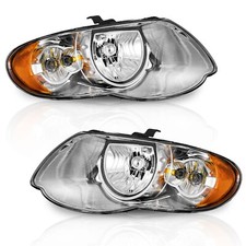 Pair Headlights For 2005-2007 Chrysler Town & Country 119 inch Long Wheel Base picture