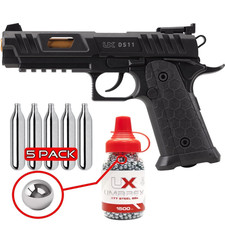 Umarex DS11 .177 Cal Air Gun 1911 CO2 BB Gun w/ BBs & CO2 Bundle (2252128) picture