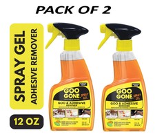 Goo Gone Adhesive Remover PRO POWER Spray Gel 12 oz Remover Cleaner picture