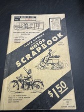 FLOYD CLYMER's HISTORICAL MOTOR SCRAPBOOK 1944 Clymer Motors Automotive Ads Cars picture