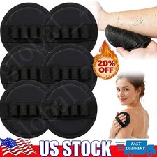 2/4/6PCS Bath Exfoliating Glove Body Scrub Mitt Deep Skin Cleansing Shower Wash picture