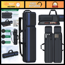 4x5 Pool Cue Case - Holds 4 Butts & 5 Shafts, Durable Protection for Billiards G picture