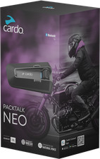 Cardo Packtalk Neo Bluetooth 5.2 DMC JBL Sound Single Helmet Communicator picture