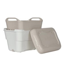Strucket Mini: Gallon Small Bucket/Colander (B09K356LPQ-NEW - Sand) picture