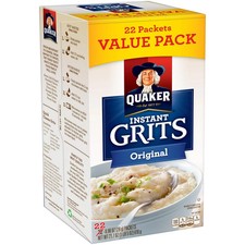 Quaker Instant Grits Original, 0.98 oz 22 Count picture