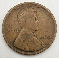 1920 P Lincoln Wheat Cent VG/F As Shown You Grade It Penny Type Coin  picture
