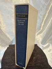 Library of America Lincoln Speeches and Writings 1832-1858 Protective Cover picture