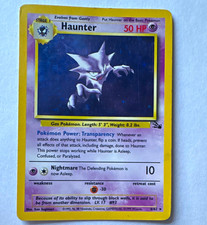 WOTC Haunter 6/62 Fossil Holo Rare 1999 English 50 HP Unlimited picture