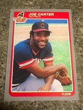 1985 Fleer - Joe Carter #443 - Cleveland Indians picture