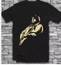 Vtg Lowell George Live In Concert Cotton Black All Size Unisex Shirt picture