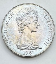 1981 Isle Of Man One Crown Coin - One Crown Coin - Ships Free picture