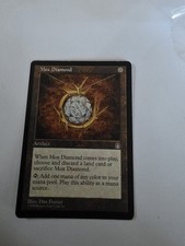 1998 Magic: The Gathering Mox Diamond Stronghold Card Very Lightly Played picture