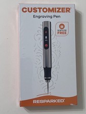Resparked Customizer Engraving Pen - New Sealed - 30 Bits Included picture
