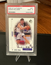 1998-99 Upper Deck SP Authentic Jason Williams Rookie F/X #97 /3500 PSA 9 picture