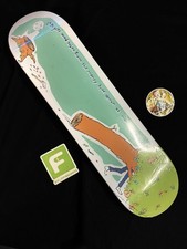 RARE Enjoi Mom And Dad’s Money Giving Tree Wood Chop Skateboard Deck picture