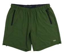 RVCA Sport Yogger IV Shorts sz L Large Green V201TRYS picture