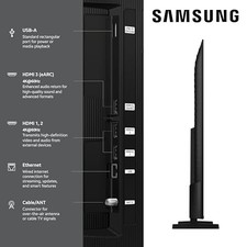 BLACK - SAMSUNG 43-INCH CLASS QLED Q7F SERIES SAMSUNG VISION AI SMART TV (2025 picture