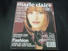 1993 OCTOBER MARIE CLAIRE UK EDITION MAGAZINE - IRENE COVER - O 6003 picture