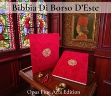 Borso d’Este Bible Facsimile – Rare Limited Edition Manuscript 2 Vol Set picture