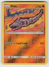 Reverse Holo Onix 109/214 Common Lost Thunder Near Mint picture
