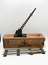 Antique Lionel Trains O Gauge No 077 Crossing Gate + Original Box picture