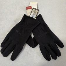 NWT Columbia Peak Expedition II Fleece Gloves Men’s Large Black Wind Resistant picture