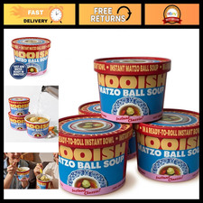 Instant Matzo Ball Soup Mix (4 Pack) | Kosher, Vegetarian, Quick Prep | No MSG, picture