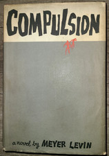 Vtg HC book, Compulsion by Meyer Levin, 1956 - 1st printing picture