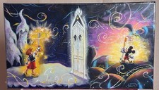 Disney Kingdom Hearts Bound By Light 17” X 10” Canvas Copy From Yesenia Moises picture