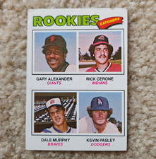 Topps 1977 #476 Rookie Catchers Gary Alexander Cerone Murphy Pasley (RC) picture