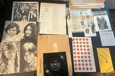 Vintage Rare Partridge Family Fan Club Material Photos Private Lives Mail Order picture