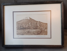 Norikane,  HIROTO etching limited edition 11 of 500 signed certificate on back picture