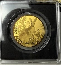 2025 Republic of Chad 5000 Francs CFA Big Five Kangaroo Gold 0.999 picture